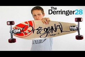 The Derringer 28 Mini Cruiser Longboard