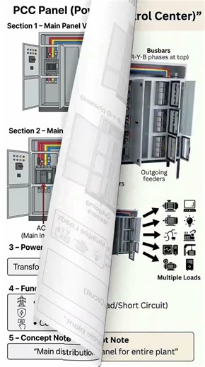 PCC Panel: Industrial Power ka Control Center! ⚡🏭 #ElectricalEngineering #PCCPanel #IrfanInterior