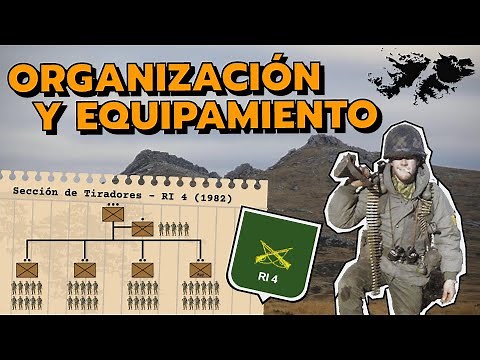 Falklands/Malvinas: 4th Infantry Regiment (Organization and Equipment)