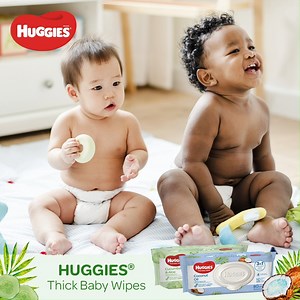 5.8K views · 650 reactions | Goodbye mess! Our Huggies Thick Baby Wipes are created with skin-loving natural fibres for gentle use on bubs delicate skin | Huggies Pacific Islands | Facebook