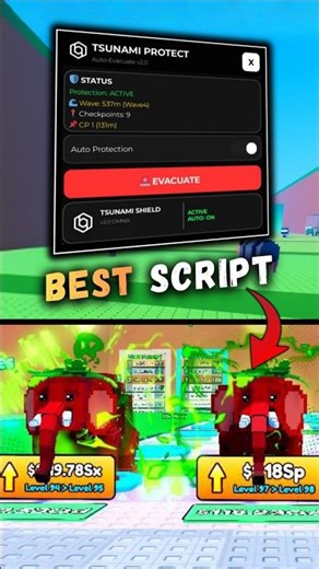 🔥Escape Tsunami For Brainrots Script | REMOVE TSUNAMI | WAVE PROTECTION