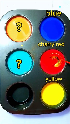 Reverse Guess: Can you unmix these colors? blue+red+yellow =? #shorts #colors