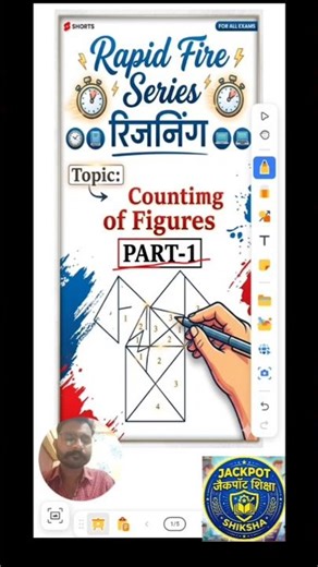 counting of figures | reasoning tricks | reasoning class reasoning by sandeep #shorts