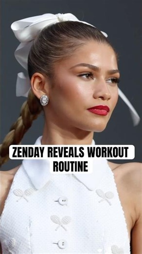 How Zendaya Gets In Shape For Movie Roles #shorts #zendaya #zendayafanpage