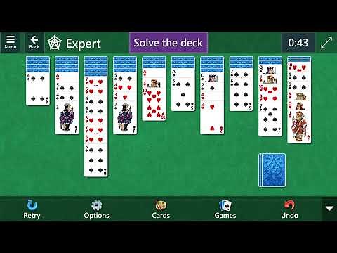 Microsoft Solitaire Collection: Spider - Expert - June 18, 2022