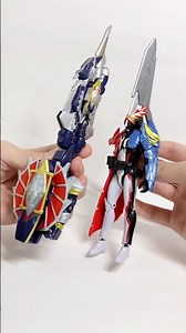 [The Riders Transform into Swords‼️] Blade and Saber transform into weapons! #KamenRiderBlade #Ka...