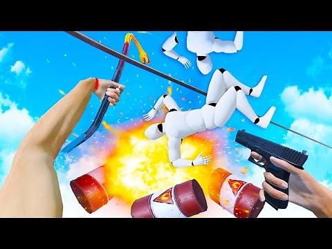 I Ziplined in Slow-motion, Blew Up Dummies, and I Feel Awesome in Sport Mode VR!