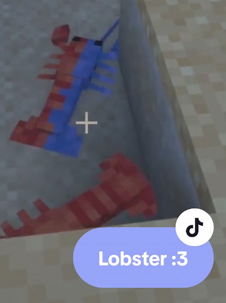Discovering Rare Blue Lobsters in Minecraft
