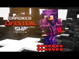 CRACKED MINECRAFT LIFESTEAL SMP | 1.21./1.20/1.19 | JAVA + PE | FREE TO JOIN ​​| 24/7