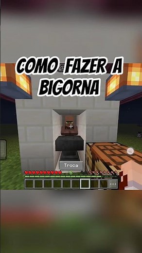 Como fazer a Bigorna no Minecraft #shortvideo #minecraft #minecraftbeauty #tutorial #comofazer