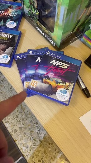 PlayStation Game Cases Showcase: NFS Heat and More