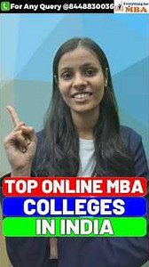 Top Online MBA Colleges 🎓 | Best for Working Professionals! 🔥
