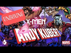 The X-Men Art of Andy Kubert Unboxing Video