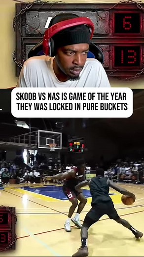 Nas vs. Skoob: Game of the Year 1v1 Basketball Reaction