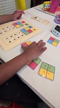Coordination, focus, logical reasoning, & problem-solving. #autism #apraxiaofspeech #homeschooling