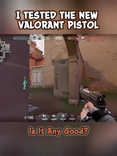I Tested The New Valorant Pistol, Is It Any Good #paidpartnership #ALPHAVSOMEGA