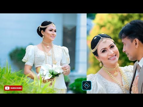 Amazing High End Wedding Photo edit | Color grading in photoshop