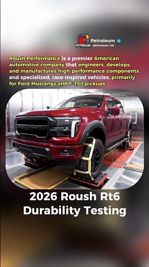 2026 roush rt6 durability test.. #automobile #ford