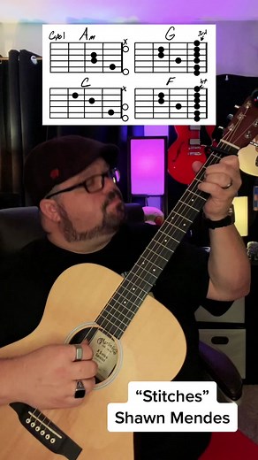Learn to Play Stitches by Shawn Mendes on Guitar