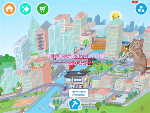 Toca Boca Update Release Announcement