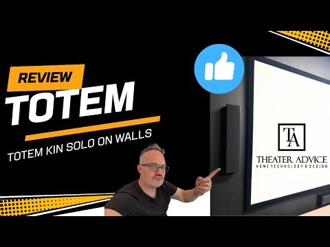Totem Speakers review. I introduce the Totem Audio Brand and review their Kin Solo On Wall speaker
