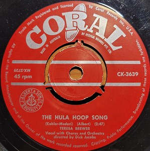 Teresa Brewer - The Hula Hoop Song