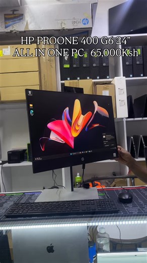 Smartcomputerske Technologies on Instagram: "HP Proone 400 G6 24” All In One desktop PC , Intel core i5 10th Gen , 6 cores 12 CPUs. (3.6Ghz) Windows 11 Pro , Comes with wired mouse and keyboard all at 65,000KsH 📞Call text whatsapp us on : 0111787140 📍Location:Moi Avenue, Rahimtulla Trust Building, opposite Bihi towers, 2nd floor, right wing, shop 32B #allinonepc #allinonedesktop #hpallinone #"
