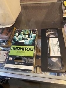 The Manitou VHS Video Tape Horror Movie Magnetic Video Tested Working | eBay
