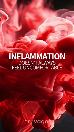 Inflammation doesn't always feel uncomfortable. Sometimes it's brain fog, low energy, or poor sleep. If you're under stress, your body keeps smoldering. The good news? You have a built-in reflex that can turn down the heat, called your vagus nerve. When stimulated, it downshifts your body into repair mode. Combine it with anti-inflammatory foods and targeted supplements, and the effects multiply. Ready to cool your inflammation? Learn more: truvaga.com/blog/the-smartest-way-to-calm-inflammation-