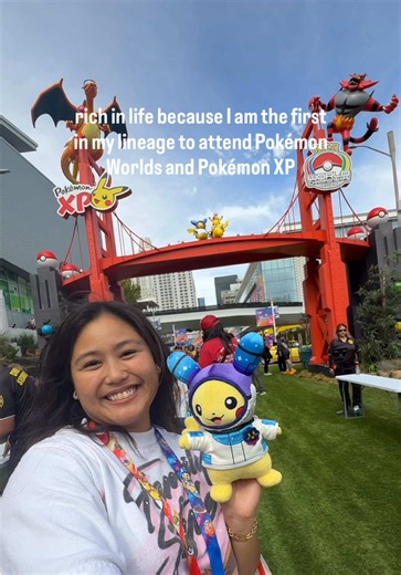 Where your Pokémon trainer dreams come true. ⚡️ What an incredible time. Feeling so very grateful to have been a part of it. 💛 who’s going to Singapore in 2027? 👀 #PokemonXP #PokemonWorlds