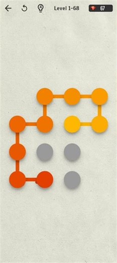 Fill One Line Level 1 - 68 | Color Puzzle Game | One Line Stoke Puzzle Game | Fill All Blocks