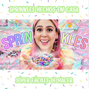 1M views · 42K reactions | Sprinkles hechos en casa con colores de unicornio | Mis Pastelitos | Facebook