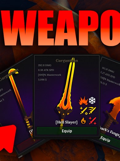 BEST WEAPON RECIPES IN THE FORGE ROBLOX #fyp #theforge #roblox #robloxfyp