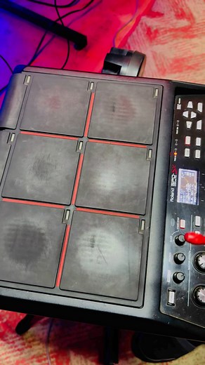 Programando algo del #GrupoSoñador ROLAND SPD SX #samplerodriguez #betoyrichie #lucerotlahue | Samples Rodríguez