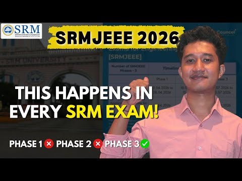 SRMJEEE 2026 - Everything You Need to Know