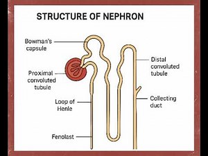 #structure of nephron #biology