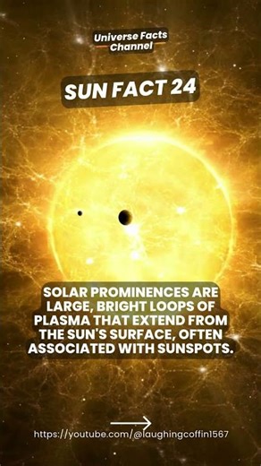 ☀️ Solar Prominences: Giant Plasma Loops on the Sun!