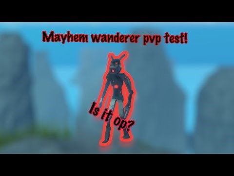 Roblox dinosaur simulator | mayhem wanderer pvp test!