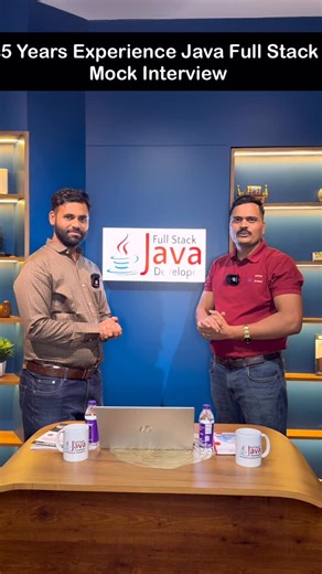Full Stack Java Developer on Instagram: "TCS 5 Years Experience Java Full Stack Mock Interview | Real Industry-Level Questions 🚀 What does a 5+ years experienced Java Full Stack Developer really face in interviews? New Working Professional Batch – Upgrade Skills, Upgrade Salary! 📈 Career growth • Better roles • Higher salary 🔔 Seats are limited—don’t miss out! #tcsinterview #javainterview #fullstackjavadeveloper #experienceddeveloper #5yearsexperience #workingprofessionals #jobswitchindia #it