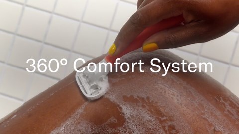 (3 pack) Flamingo 5-Blade Women's Razor Blade Refills, 4 Count