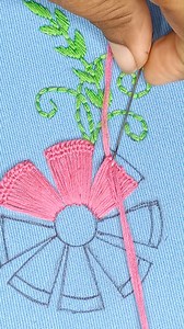 Beaded Flower Embroidery Design | Stitching Garden