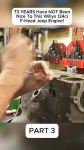 73 YEARS Have NOT Been Nice To This Willys 134ci F-Head Jeep Engine! | Enginebuildcar1