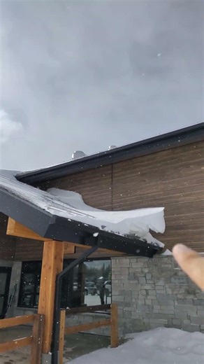 Lesson on Perspective 143 (Why Roofs are Sloped with Snow)