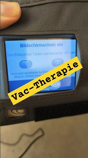 VAC-Therapie bei Wundheilungsstörung #modernemedizin #therapie #chirurgie #wundmanager