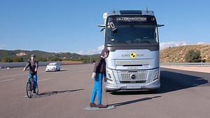 Truck Safe : neufs camions ont été testés par Euro NCAP
