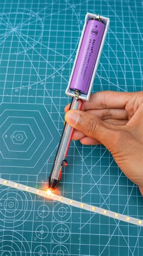 How to Fix a Burnt-Out LED Bulb💡#shorts