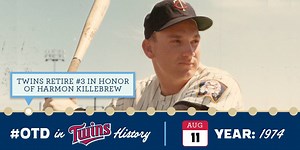 33K views · 1.8K reactions | On this date in Twins history in 1974, the Twins retired #3 in honor of Harmon Killebrew! | Minnesota Twins | Facebook