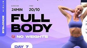 24分钟全身Tabata无重量训练 | 从肥胖到健美_哔哩哔哩_bilibili