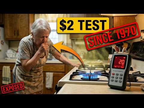Your Gas Stove POISONS You Daily. $2 Test PROVES It. Gas Industry BURIED Since 1970.