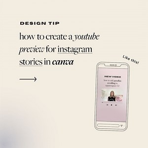 How to Create a Youtube Preview for Instagram Stories in Canva — Big Cat Creative - Squarespace Templates & Resources